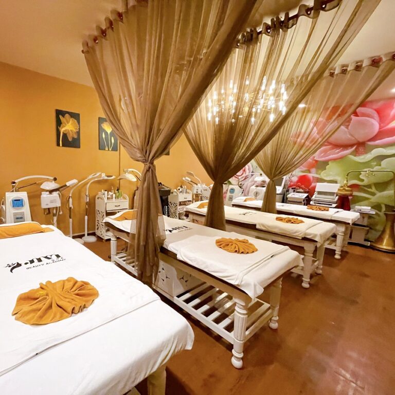 Hệ thống giường spa được đầu tư cao cấp