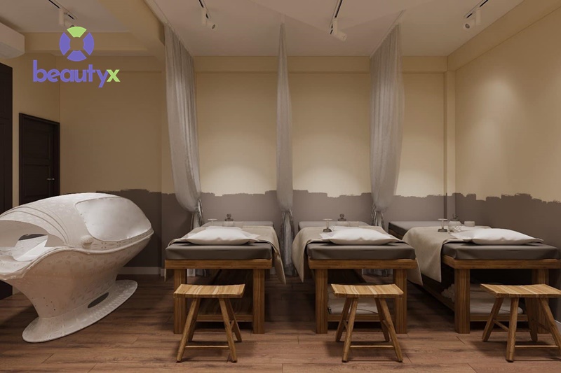 Không gian tinh tế và hiện đại tại Nàng Thơ Spa