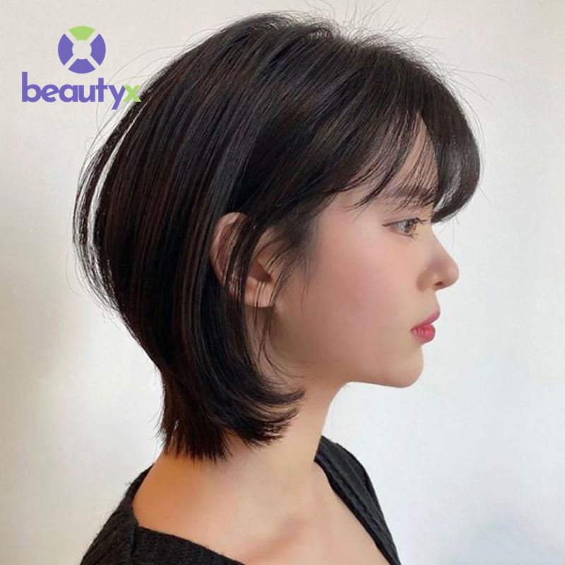 Tóc layer mullet nữ đuôi ngắn