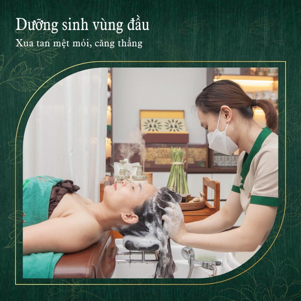 Gội đầu dưỡng sinh thư giãn tại Elsa Beauty