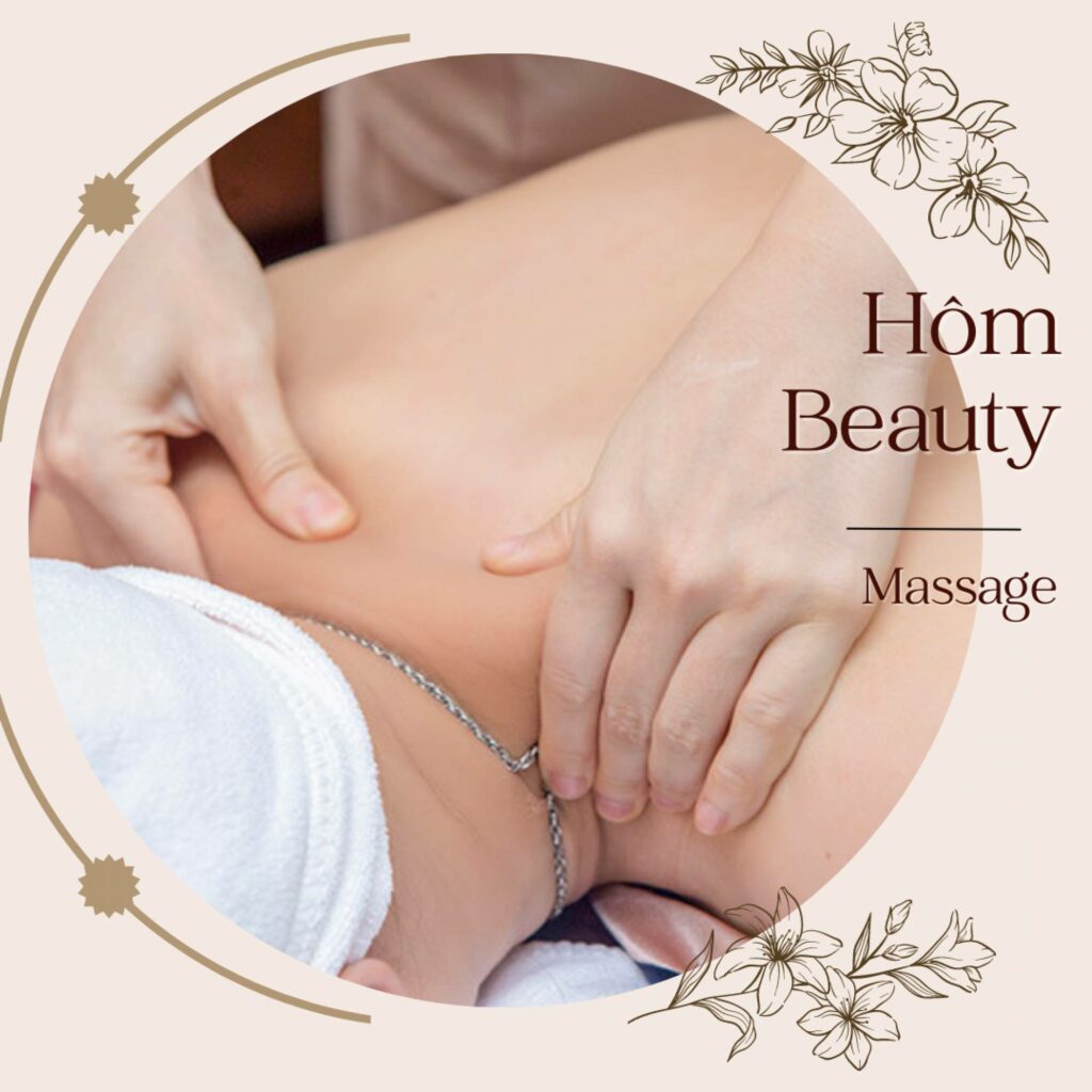 Massage mặt sau gồm lưng, cổ, vai, gáy