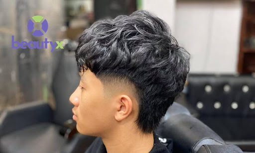 Phong cách mohican uốn xoăn đều