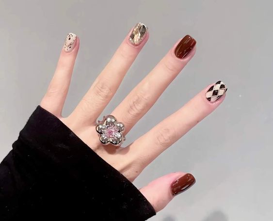 Mẫu nail đẹp cho noel