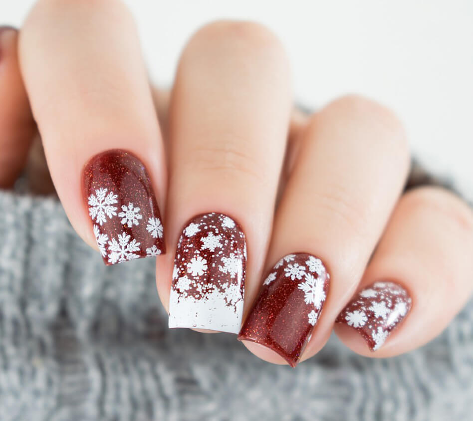 Mẫu nail noel đẹp trong mùa giáng sinh