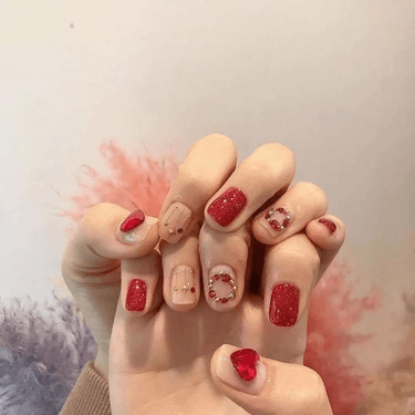 Mẫu nail noel sang chảnh