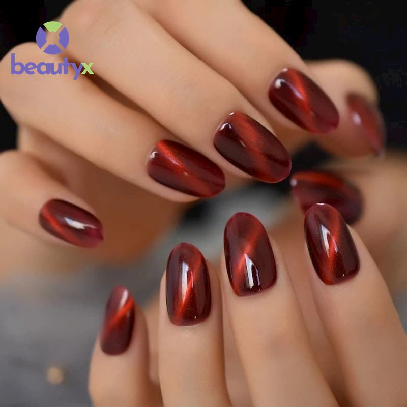 Mẫu nail mắt mèo