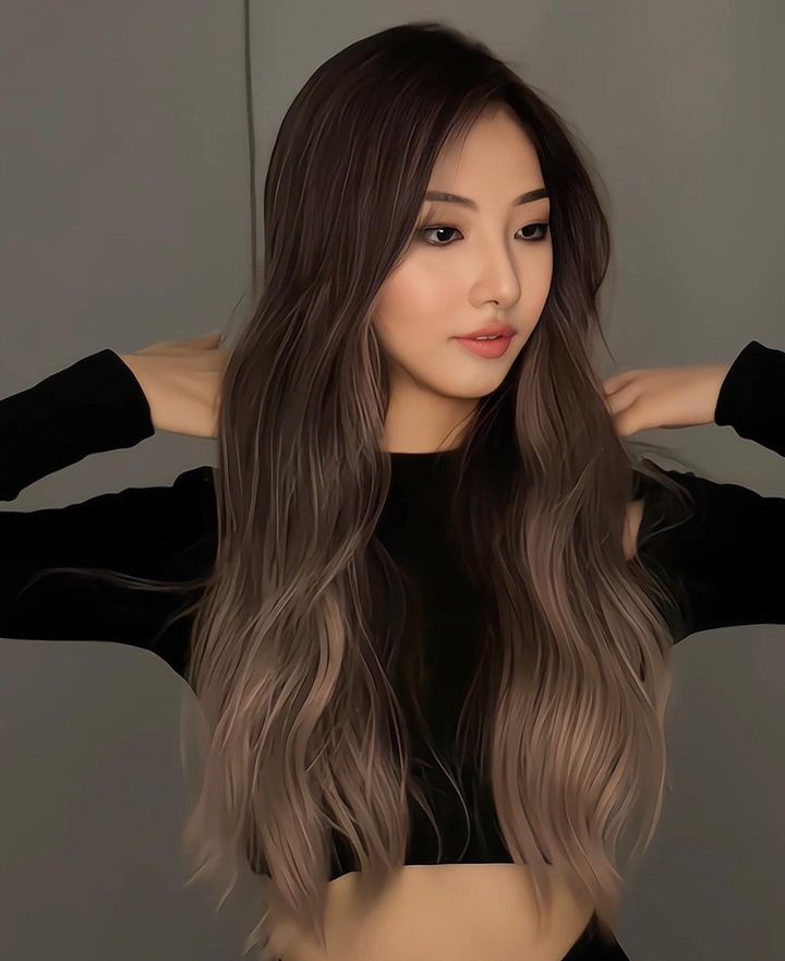 Nhuộm balayage Coffee and cream