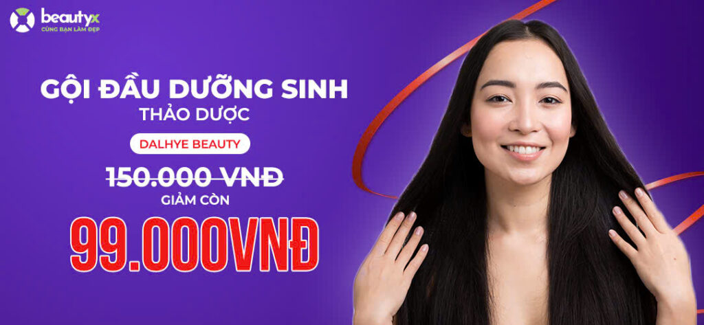 Gội đầu dưỡng sinh thảo dược tại Dalhye Beauty