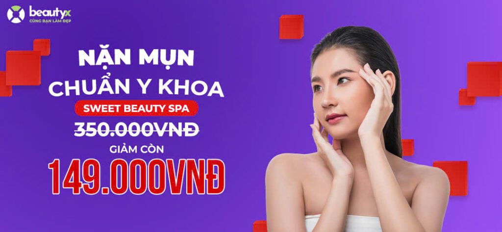 Nặn mụn chuẩn y khoa tại Sweet Beauty